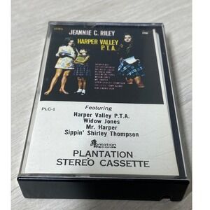 Jeannie C. Riley Harper Valley P.T.A. Cassette Plantation Records PLC-1 USED